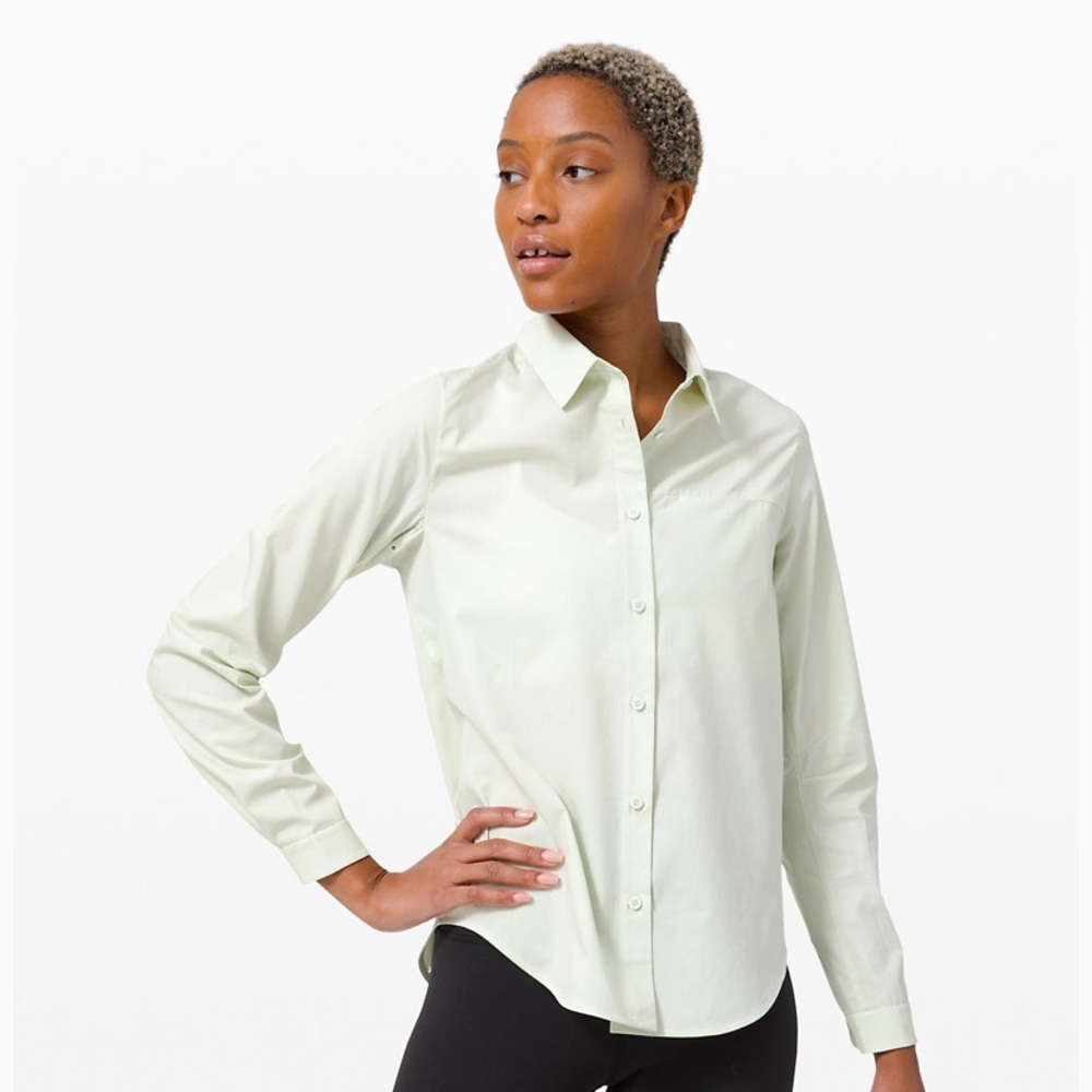 NWT Lululemon Full Day Ahead Shirt